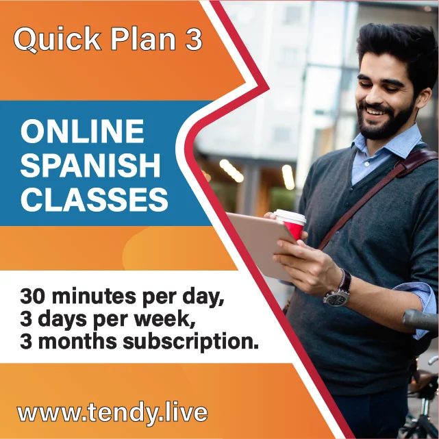 
tendy.live: Online Spanish classes with native-Spanish speaking teachers, ready to teach Spanish. 