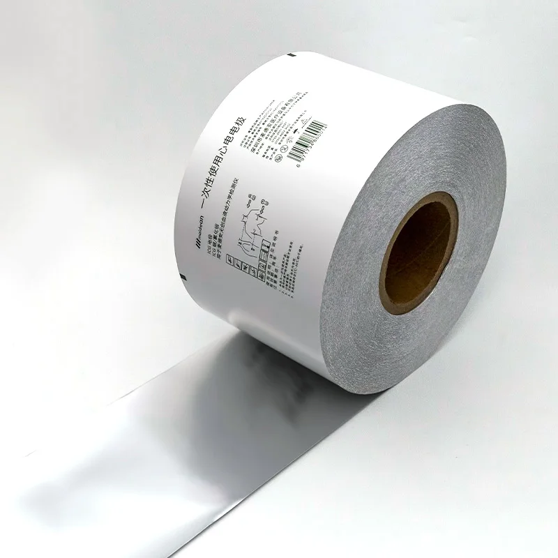Factory Outlet Coated Paper Laminated mylar film wrap packaging roll film Medicine medical accessories packaging sachet bag