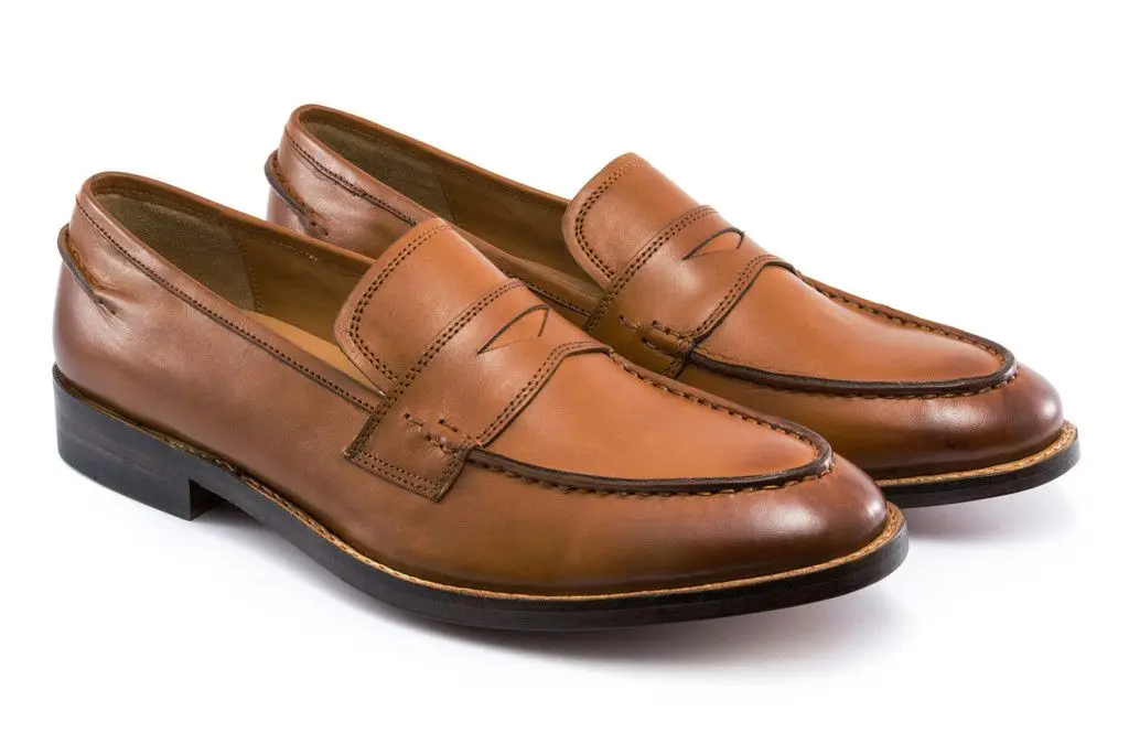 
Penny Loafer Shoes for men genuine lather shoes from Bangladesh in wholesale price 