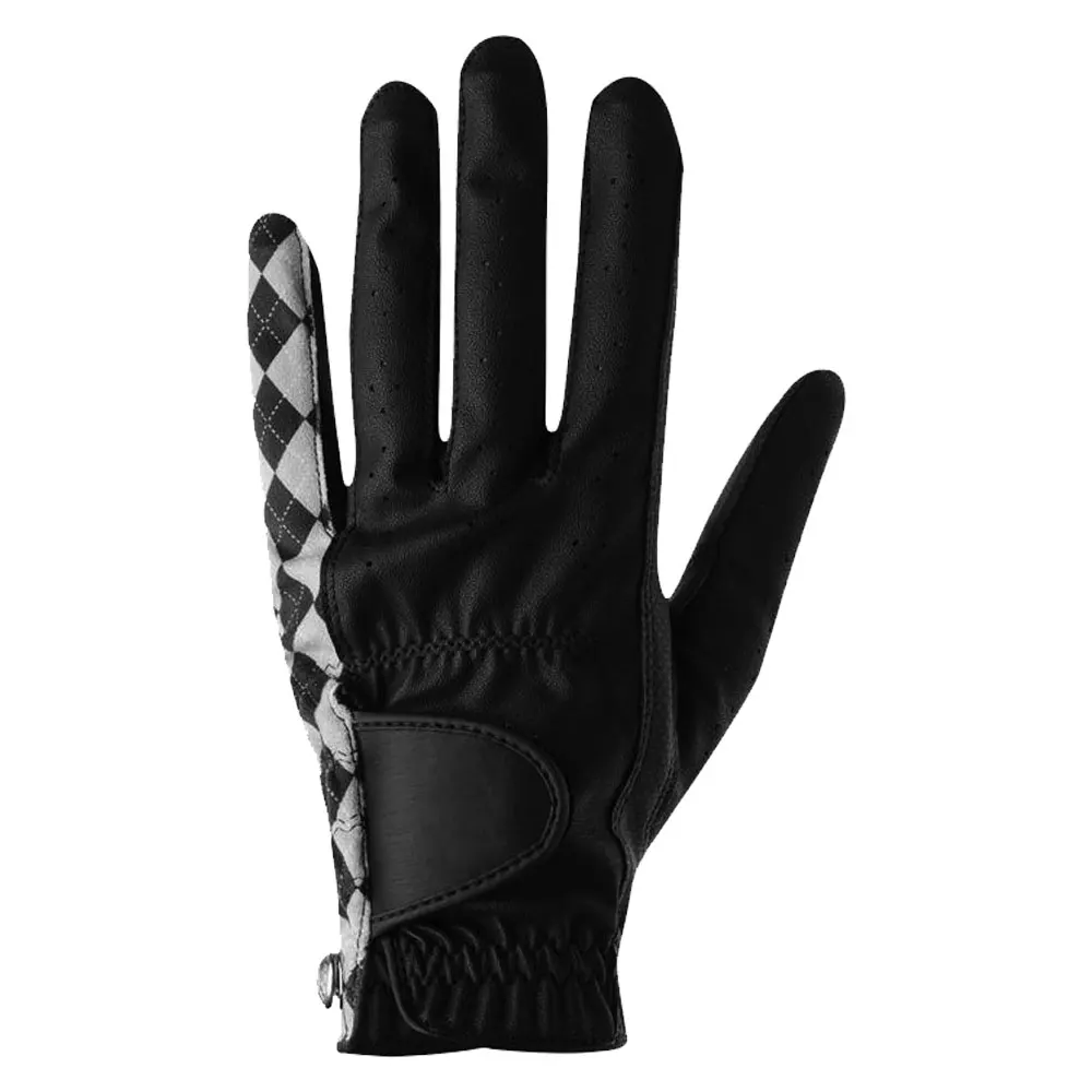Golf Gloves New Design Breathable Soft Microfiber Cloth Golf Glove Full Cabretta Leather Golf Gloves For Sale