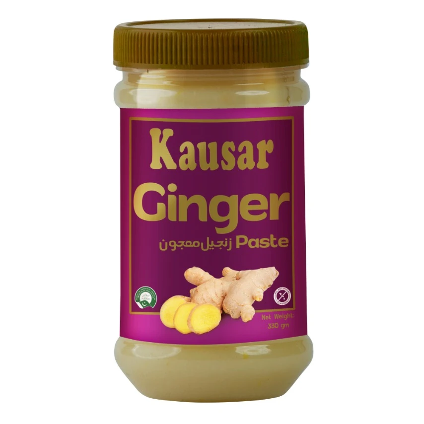 Kausar GINGER Paste 330gm All Natural Ready to Use