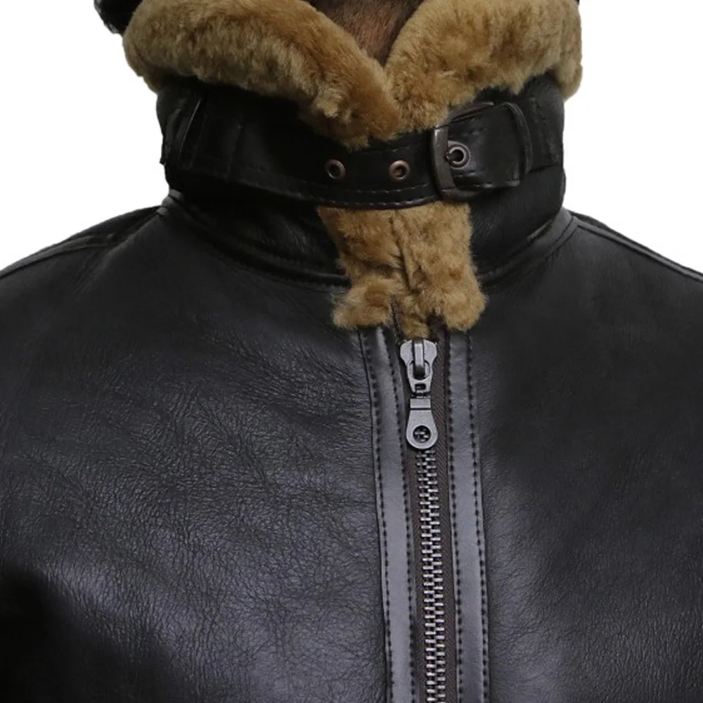 
Fleece Shearling Jacket for Men/OEM Service Wholesale Custom Men Jackets Shearling 