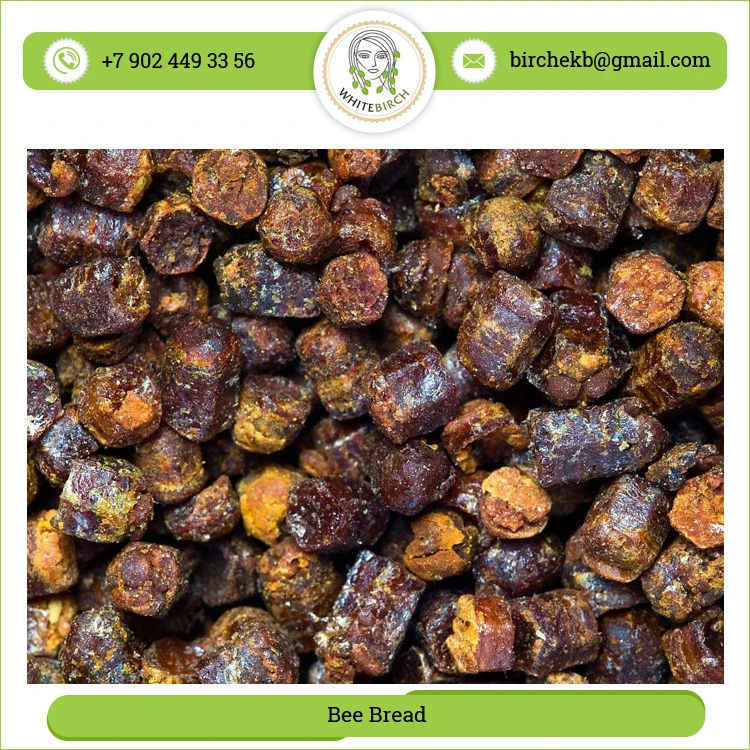 Longer Shelf Life of Pure & Natural Bee Bread Block in Affordable Price