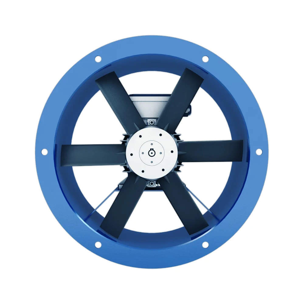 
Italian Fan AEM 454B Ducted axial fan - High capacities and low pressures - For ventilation and conditioning in naval and mining 