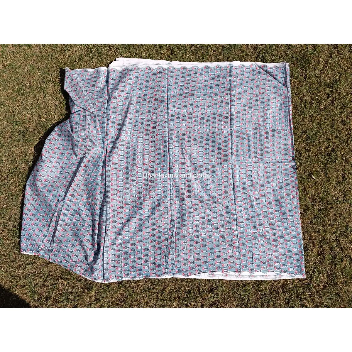 Wholesale Running Fabric Indian Cloth Textile 100% Cotton Multi-Color Garment Material Floral Hand Block Print