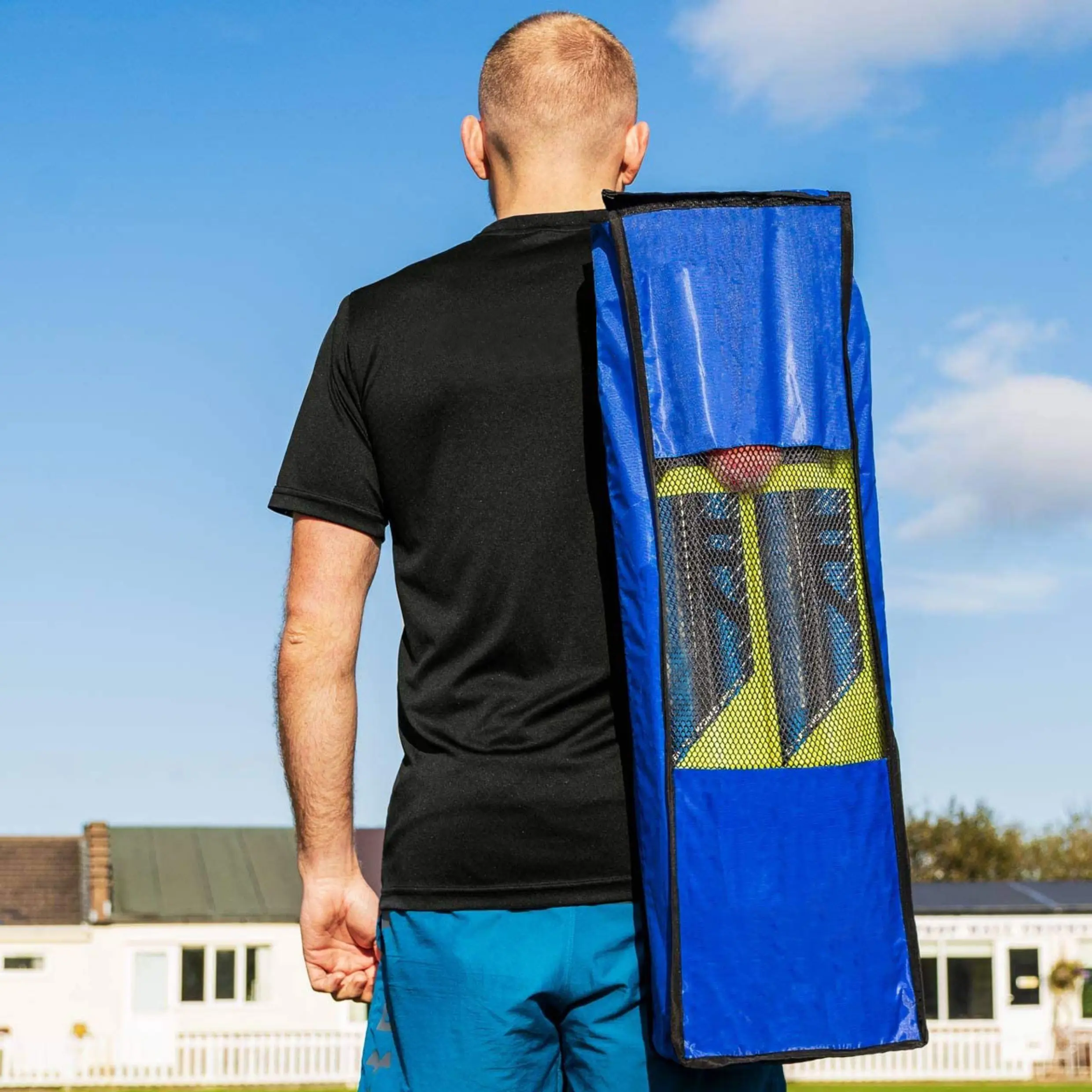 Hot Selling Product Senior - Plastic Cricket Kit with Bat, Balls, Stump, Stump Base and Bails with Carry Bag Play Set