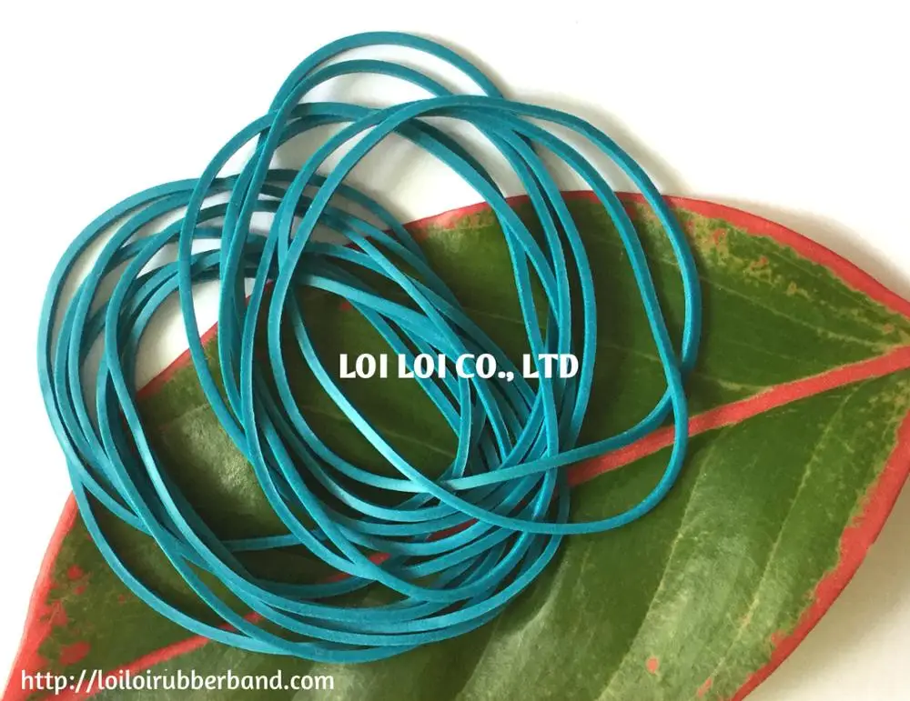 Most popular Cheap price Blue natural Rubber band use for vegetable or tie flower from Factory in Vietnam