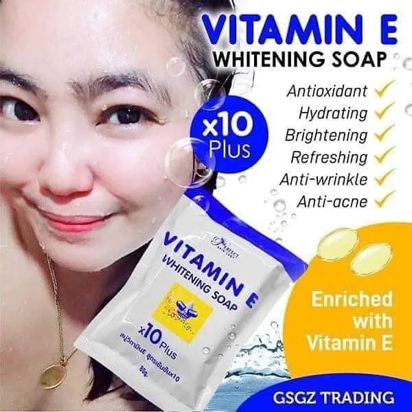 Perfect Skin Lady VITAMIN E x10 Plus Whitening Soap