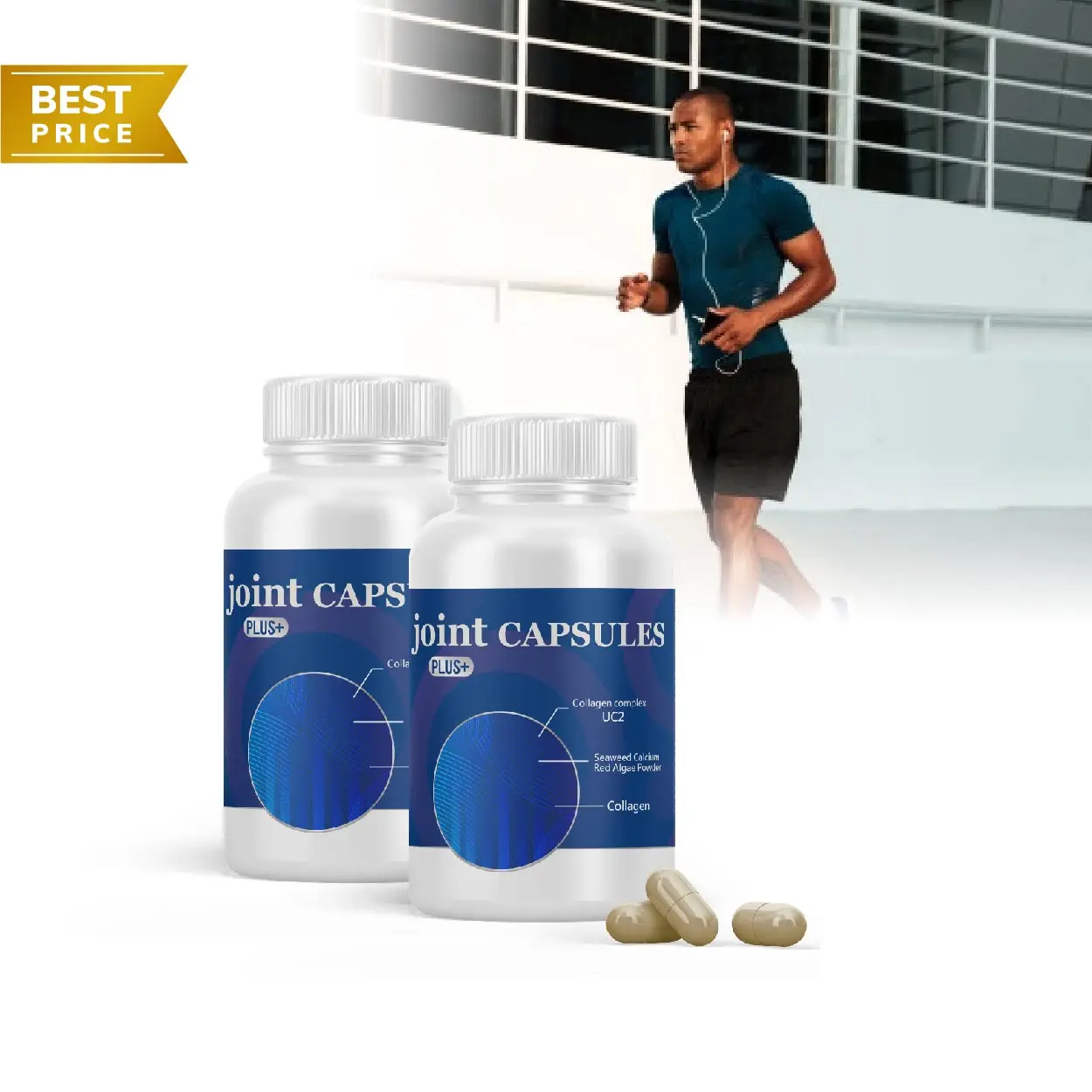 Joint Relief Herbal & Health Supplement Glucosamine Chondroitin MSM Product OEM