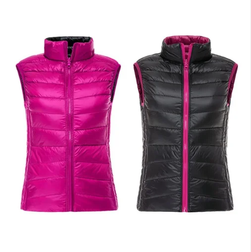 High Quality Custom Wool Vest Men Big Size Winter Warm Casual Loose Solid Sleeveless Puffer Breathable Autumn Work Outer Wear