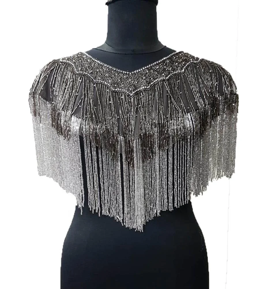 New Style Hand beaded Tassels Bespoke Blouses