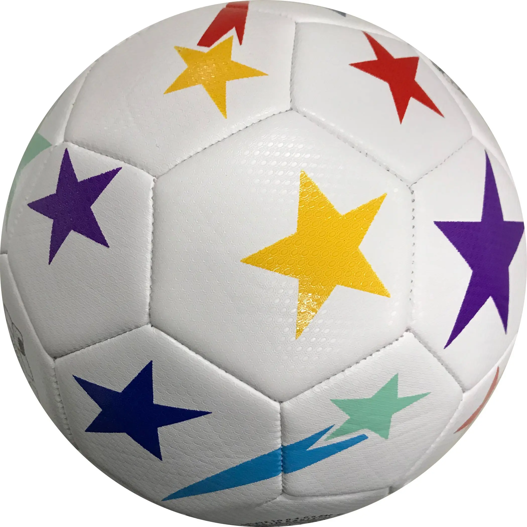 Fire Works High Quality Machine Sewn Training Soccer Ball with Customize Logo