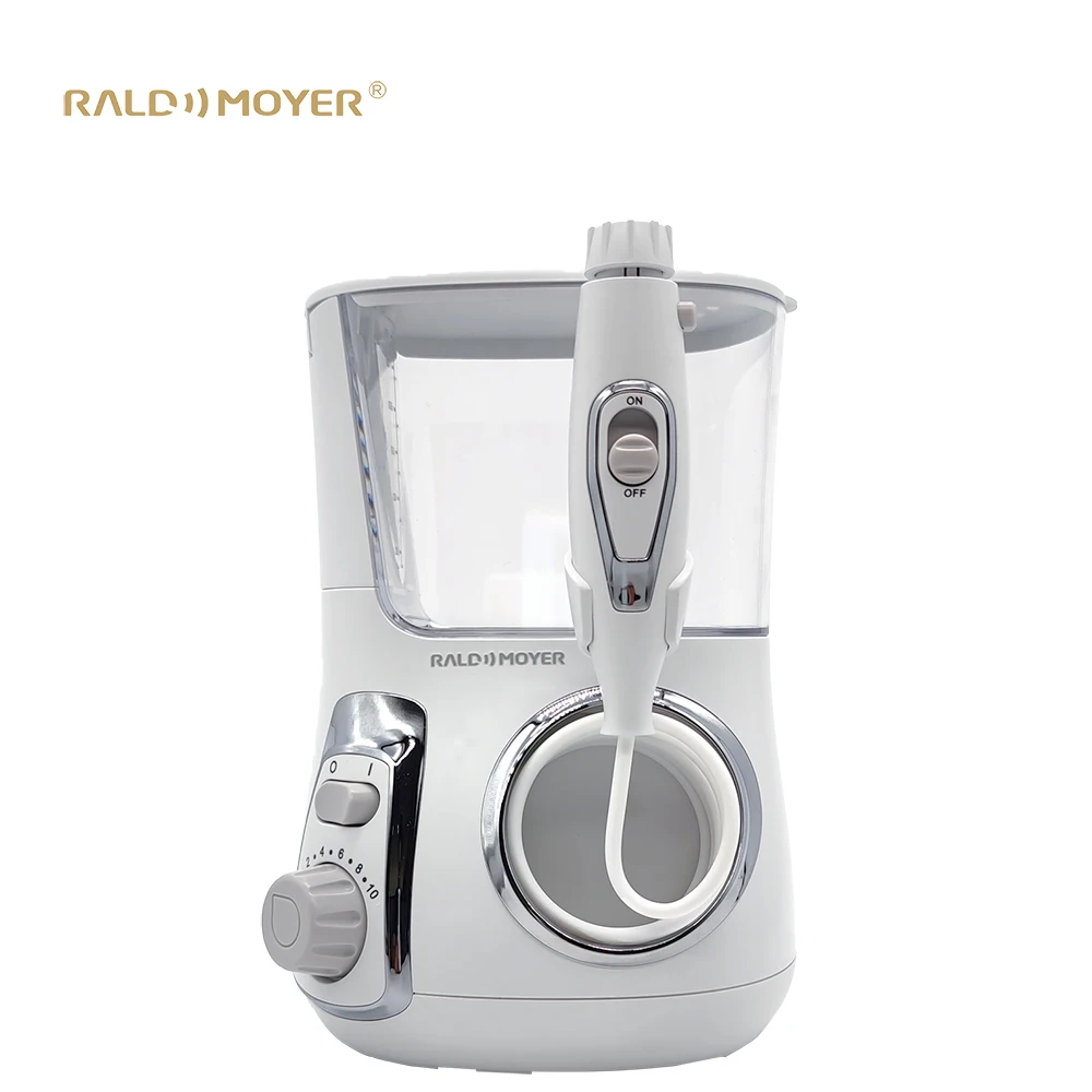 Raldmoyer AP100 Desktop Model 10 Pressure Control  800ml Reservoir Deep Interdental Cleaning Gum Massage Dental Water Jet
