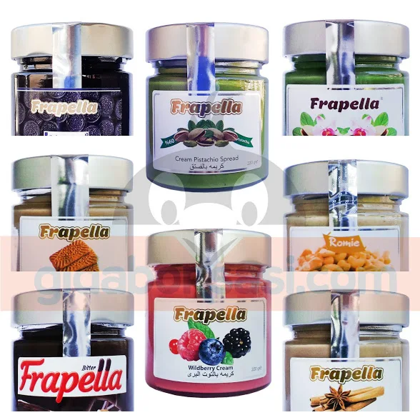 
Frapella High Quality Chocolate Fruit Spread Halal 
