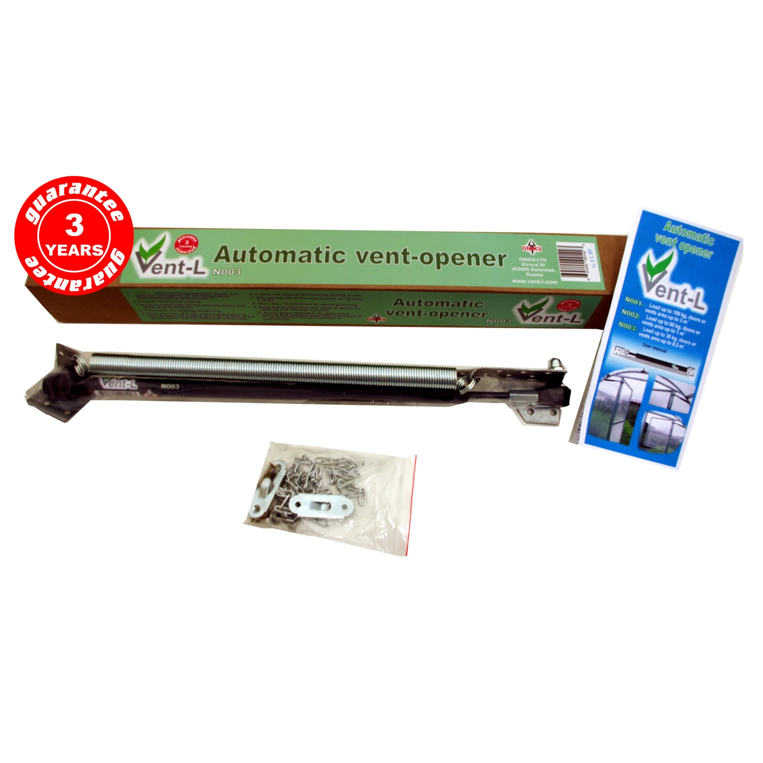 Automatic Vent opener Vent-Lgreen N003