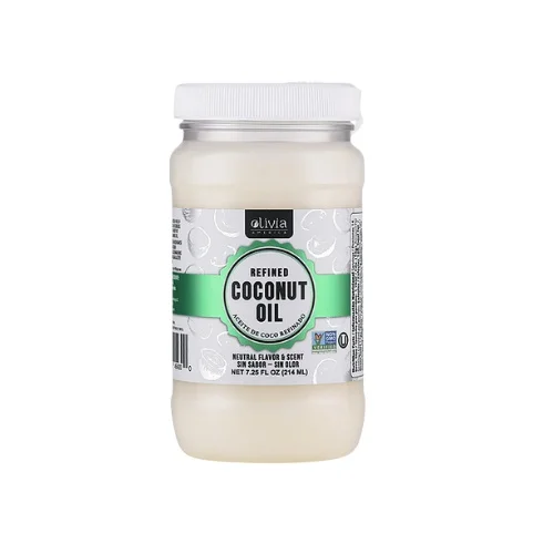Кокосовое масло USDA, сертифицированное рафинированное кокосовое масло, объемом 7,25 унций (упаковка из 12 штук)