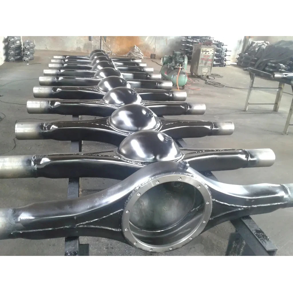 China manufacturer iron casting 13T 16T heavy duty semi truck atv rear trailer axles for sale