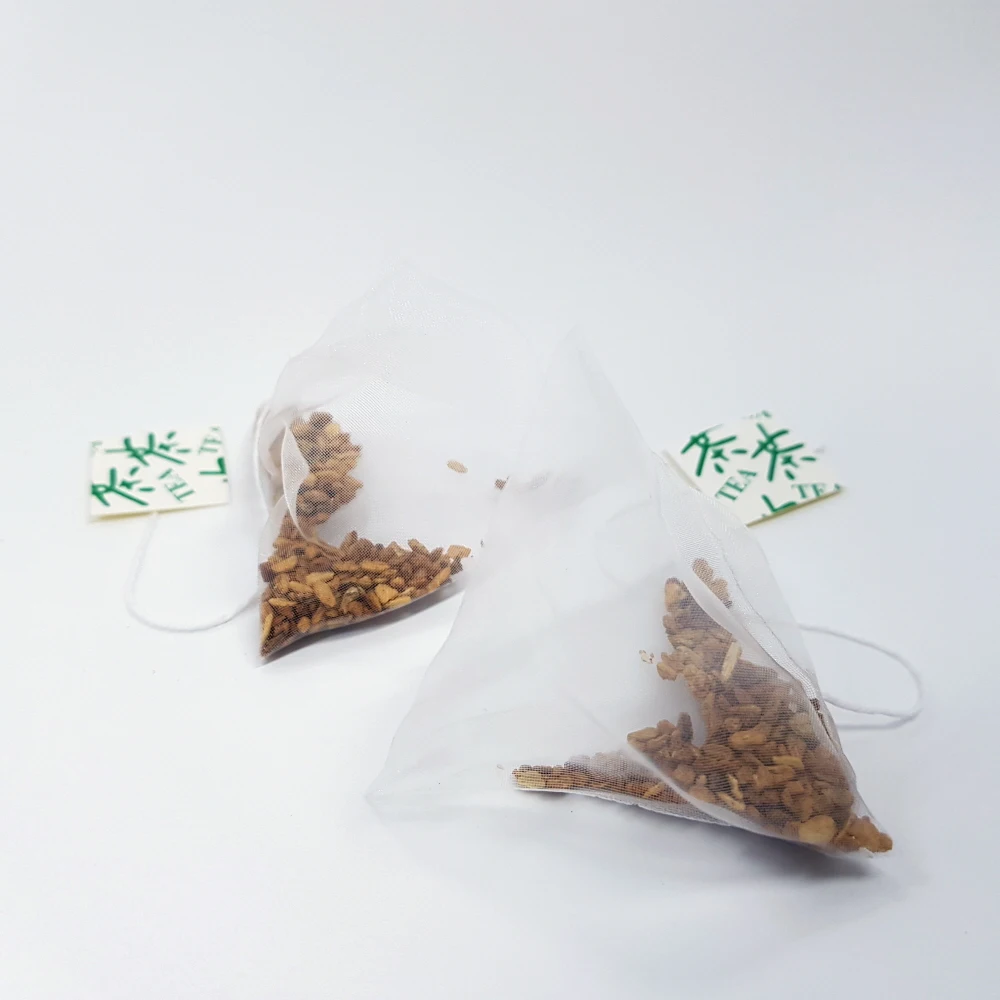 Корейский чай для похудения из корней заусенцев в пирамиде чайные пакетики с треугольным фильтром Сделано Корее