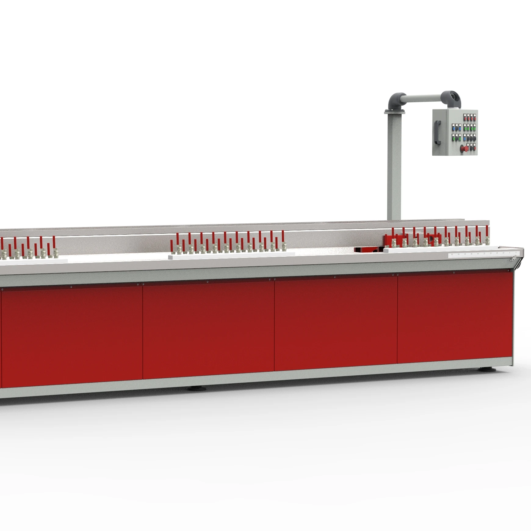 Top-quality Italian Calibration table type OCT for extruded plastic profiles