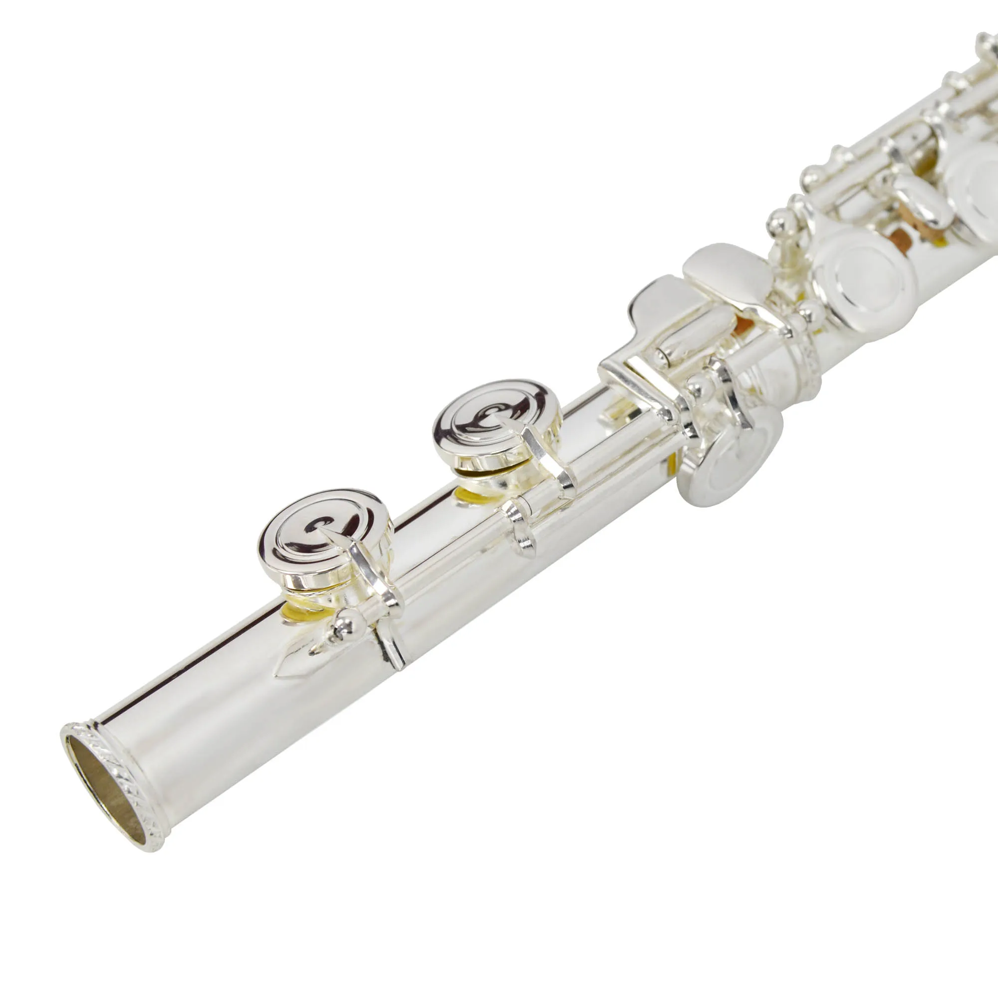 Montreux Concert Series Flute Solid Silver Headjoint with Hard Case and Carry Bag