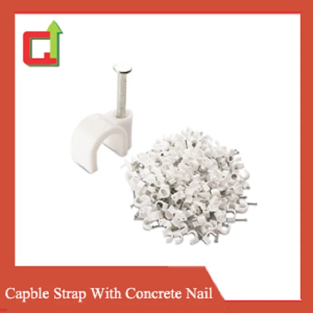  Экологически чистый индивидуальный пластиковый самоблокирующийся круглый кабель для ногтей 8 мм