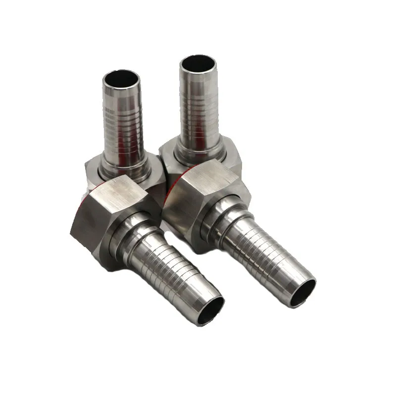 International Standard stainless types of hydraulic fittings
