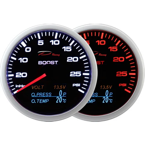  60 мм 4in1 Boost комплект плюс OLED DC 12 вольт датчик давления масла Датчик