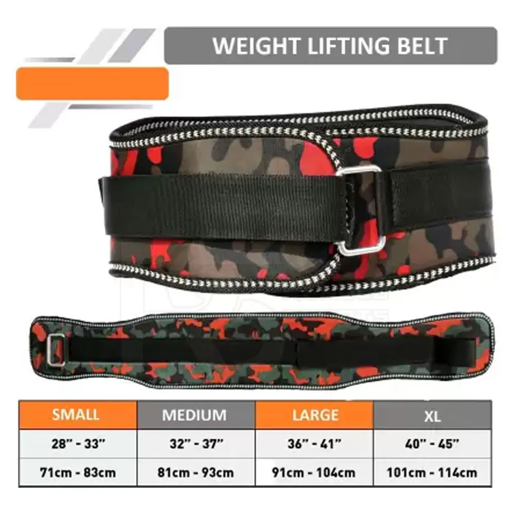 Custom Logo Fitness Weightlifting Training Adjustable Neoprene Gym Weight Lifting Pockets Belts For Sale