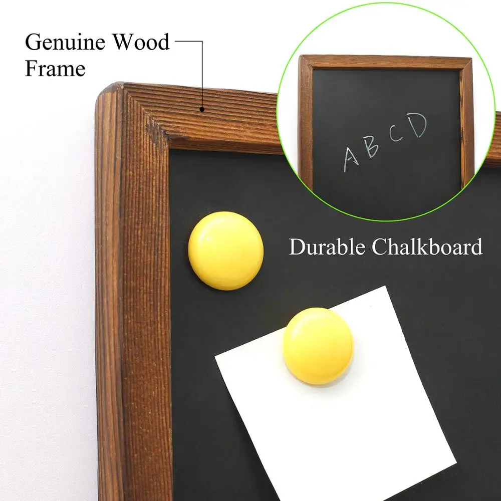 Rustic Hanging  Cork Board  Mail Sorters chalkboard with Key Hooks