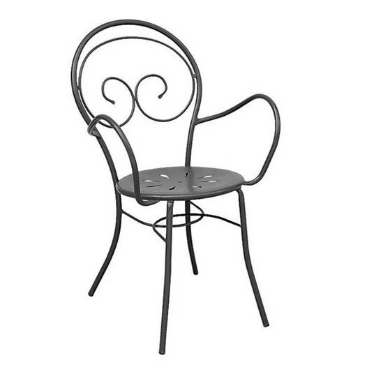 Новый дизайн, кресло с порошковым покрытием для внутреннего дворика от оптового экспортера в Индии