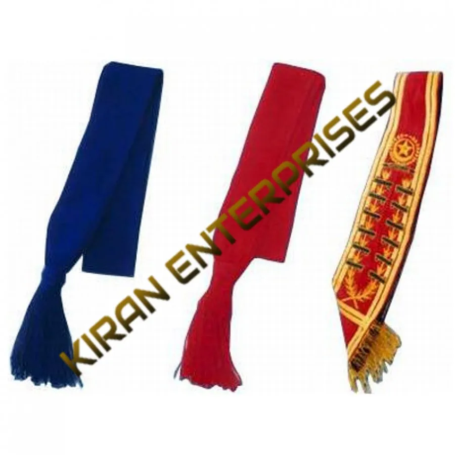 
Ceremonial Waist Sashes and Belts / Military Uniform Waist Sash / Braid Sashes 