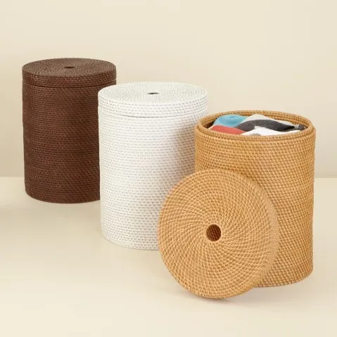 Wholesale Wicker Rattan Storage Baskets Factory