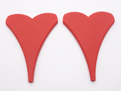 High Quality Kitchen Accessories Set Food Grade Foldable Silicone Oil Filling Funnel Heart Shape Eco-Friendly Kitchen Utensils