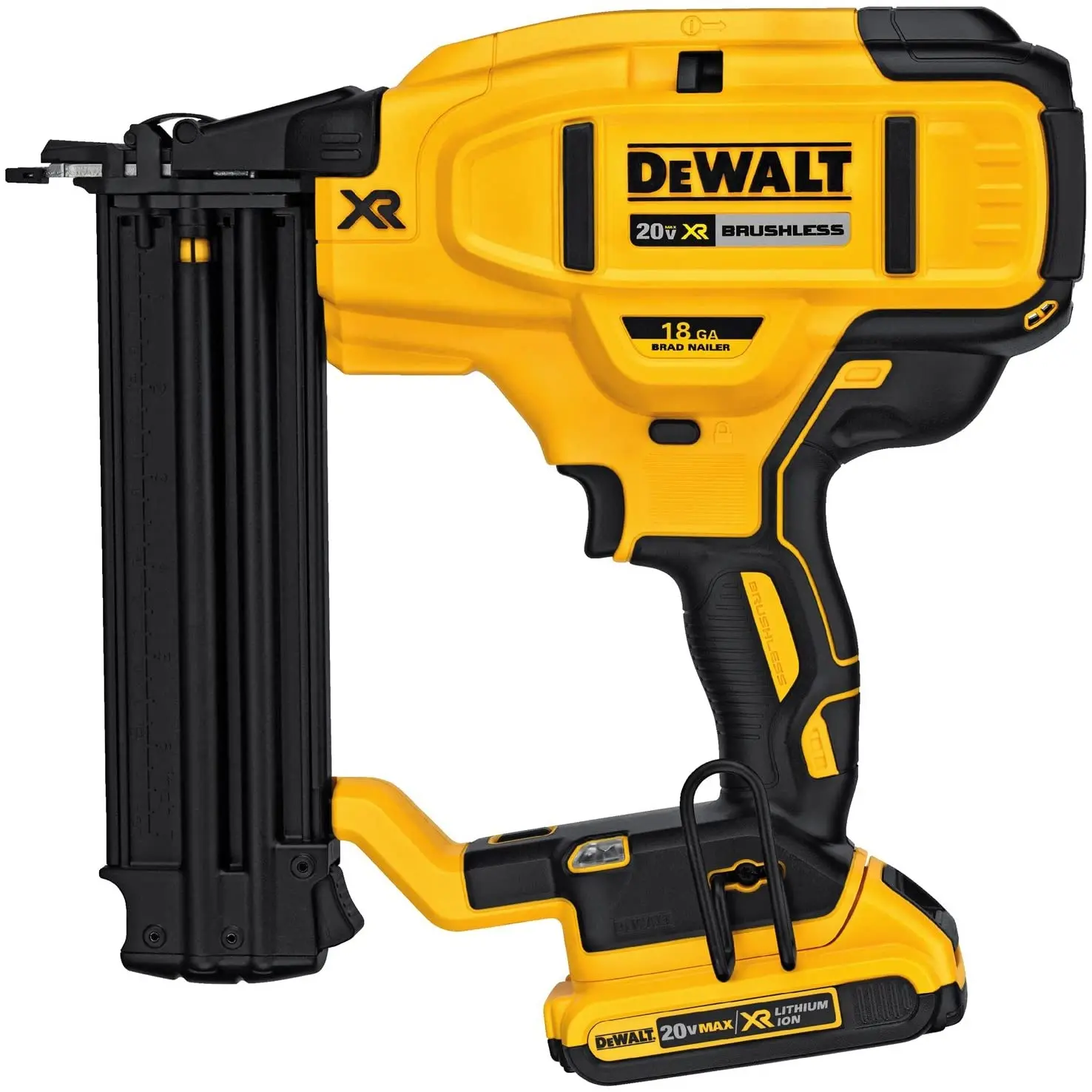 Best Original New DEWALTS 20V MAX Cordless Brad Nailer Kit, 18GA (DCN680D1)