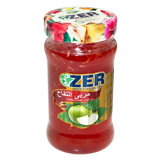 Стеклянная банка Zer Apple Jam 380 г x 12