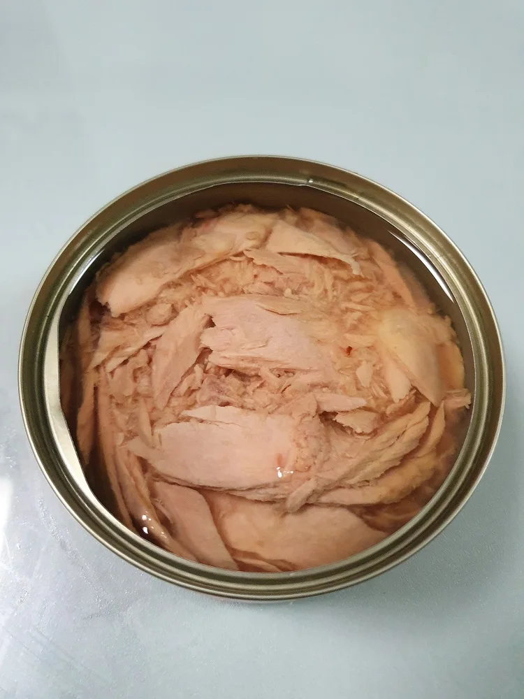  Консервированное легкое мясо для тунца крупные хлопья в масле с сертификацией HALAL