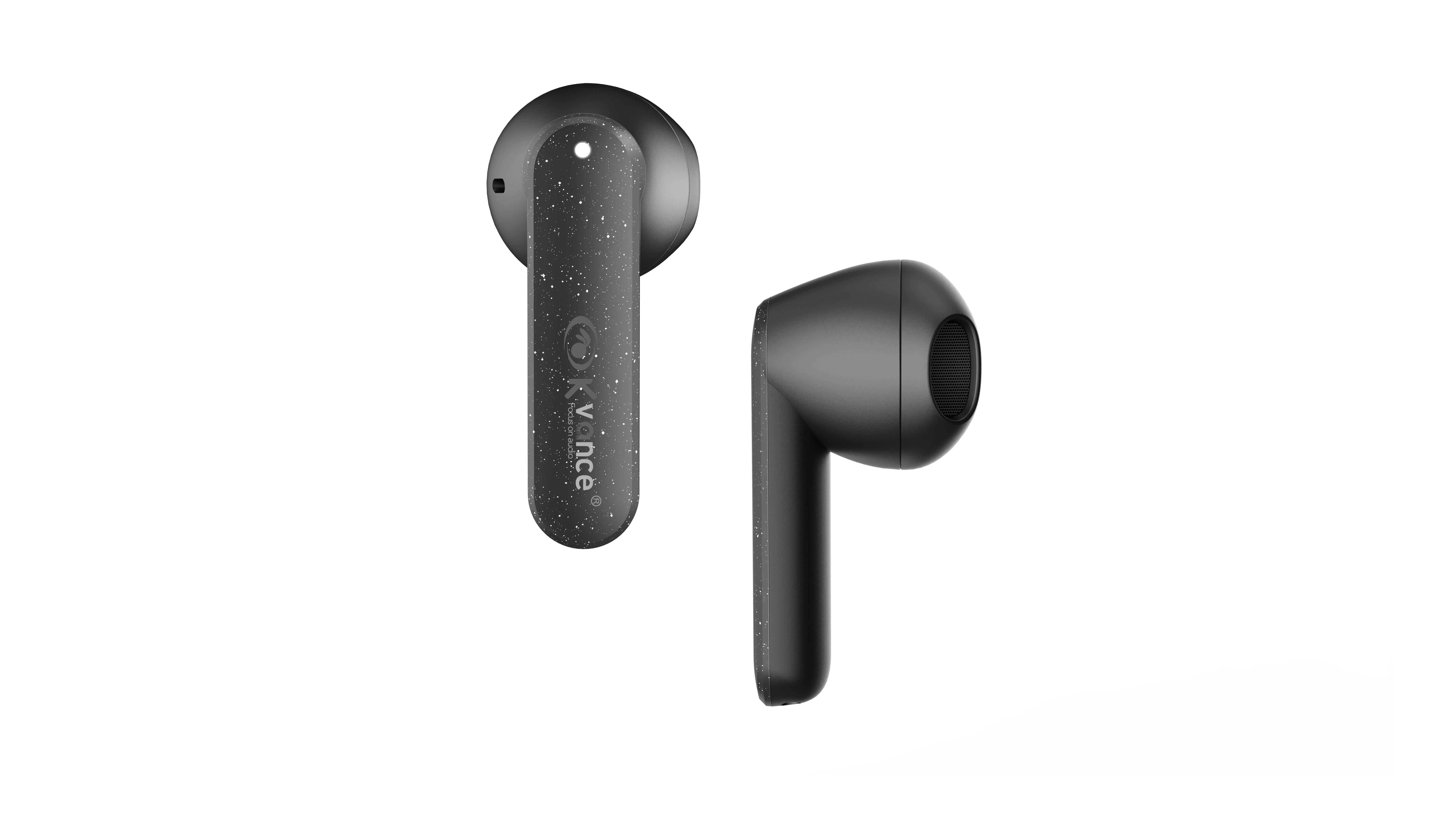 Multicolor True Wireless In-ear Stereo Earbuds Ergonomically Designed Touch Control Earbuds