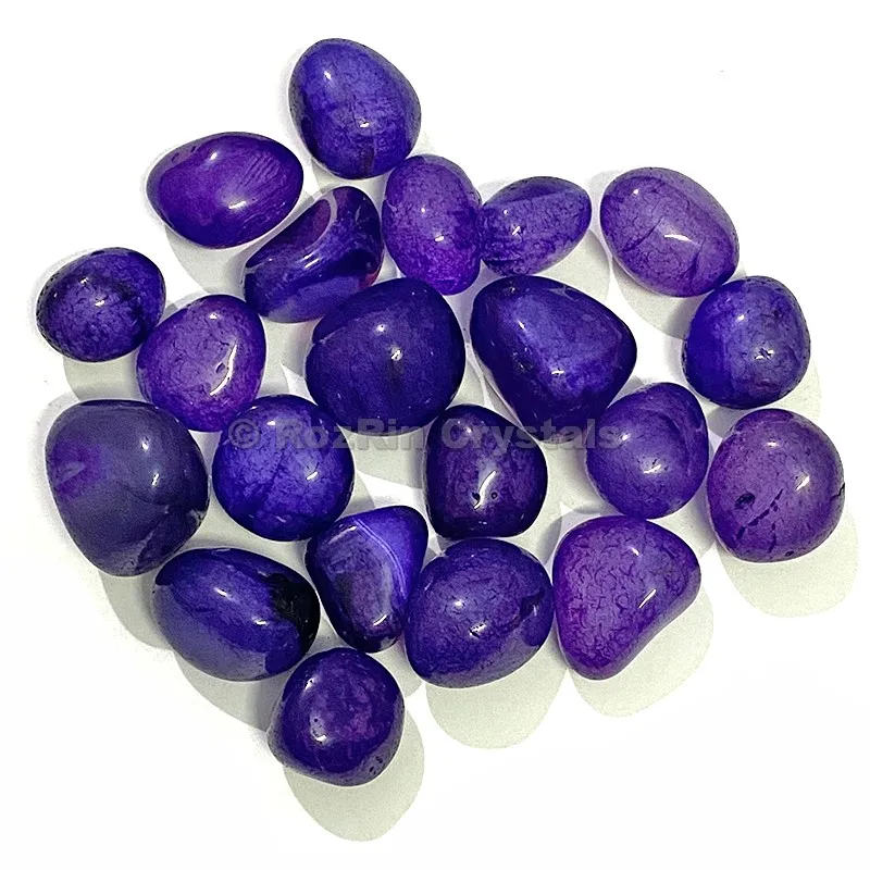 Best Value of Purple Onyx Tumbled Stone : Purple Onyx Tumbled Stone For Sale
