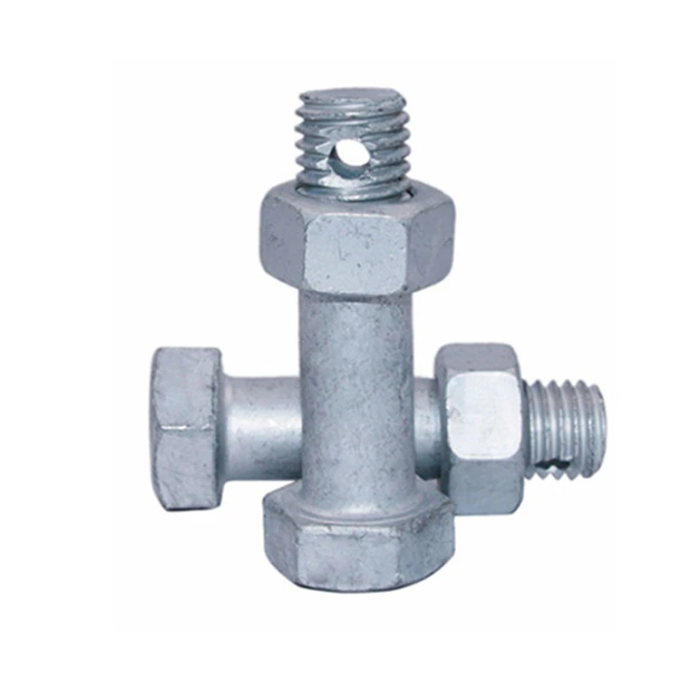Hot Dip Galvanized Hex Head Bolt  with Hole M8 M16 M18 M20