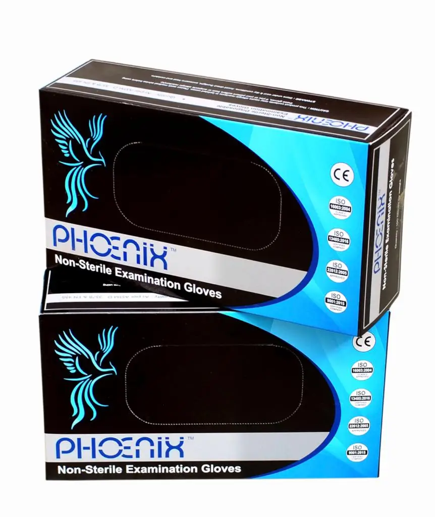  Индийское качество производители низкая цена синие перчатки для осмотра