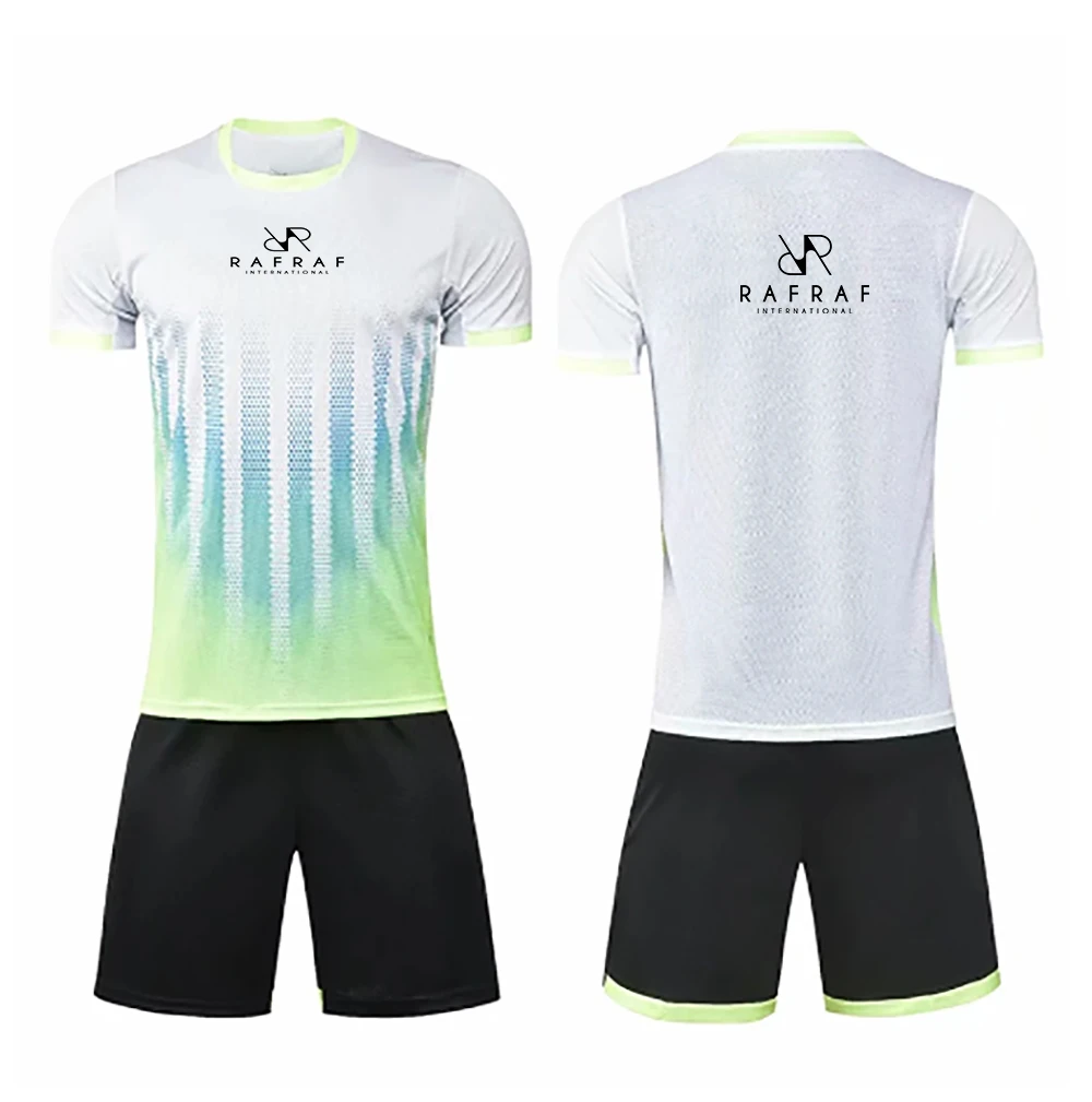 Мужские футболки для мальчиков на заказ с коротким рукавом футбольный тренировочный костюм Футбольная форма взрослых и детей спортивный детская Одежда
