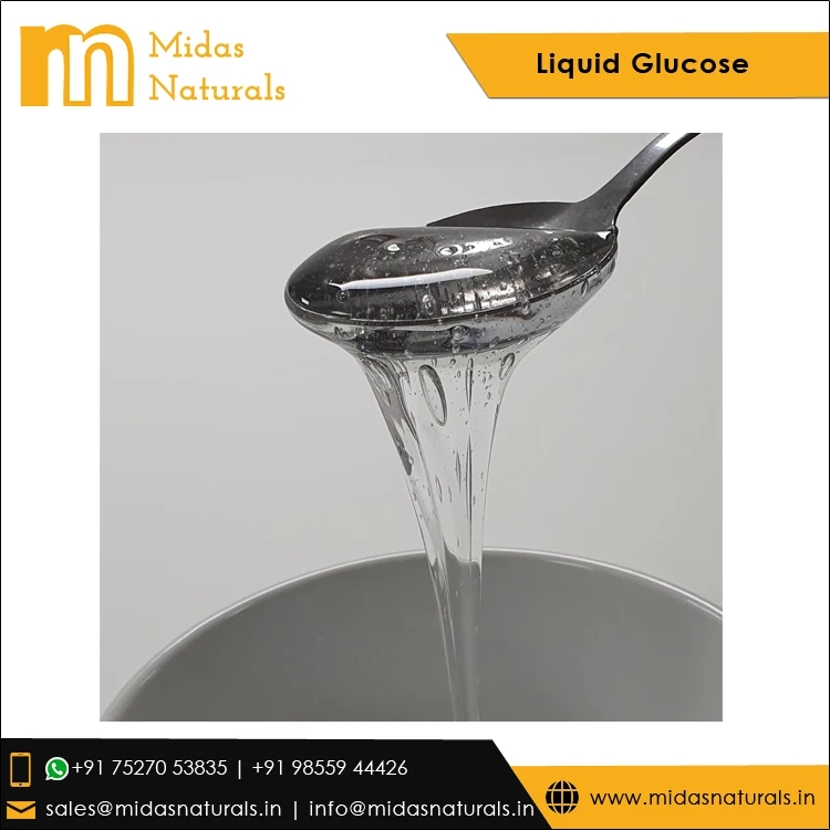 Сироп для глюкозы с идеальным вкусом подсластитель пищевого класса CAS 9000-70-8 жидкость 40 DE