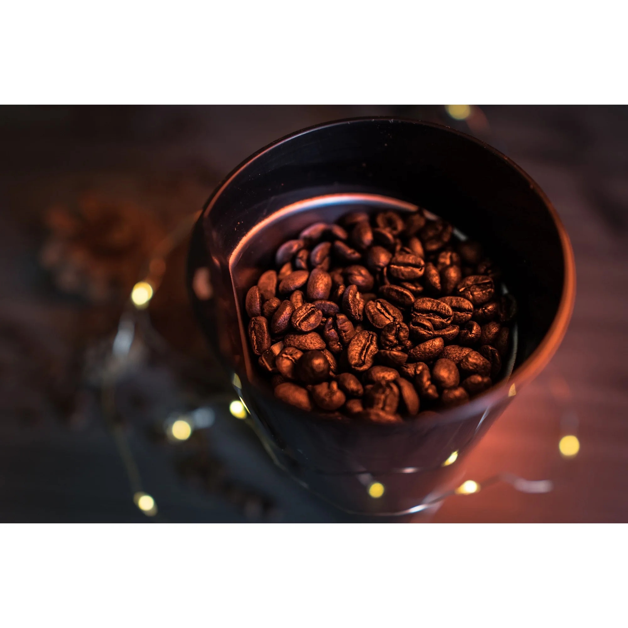  Сертификация HACCP жареные кофейные зерна Arabica с золотым мандалином и бразильским