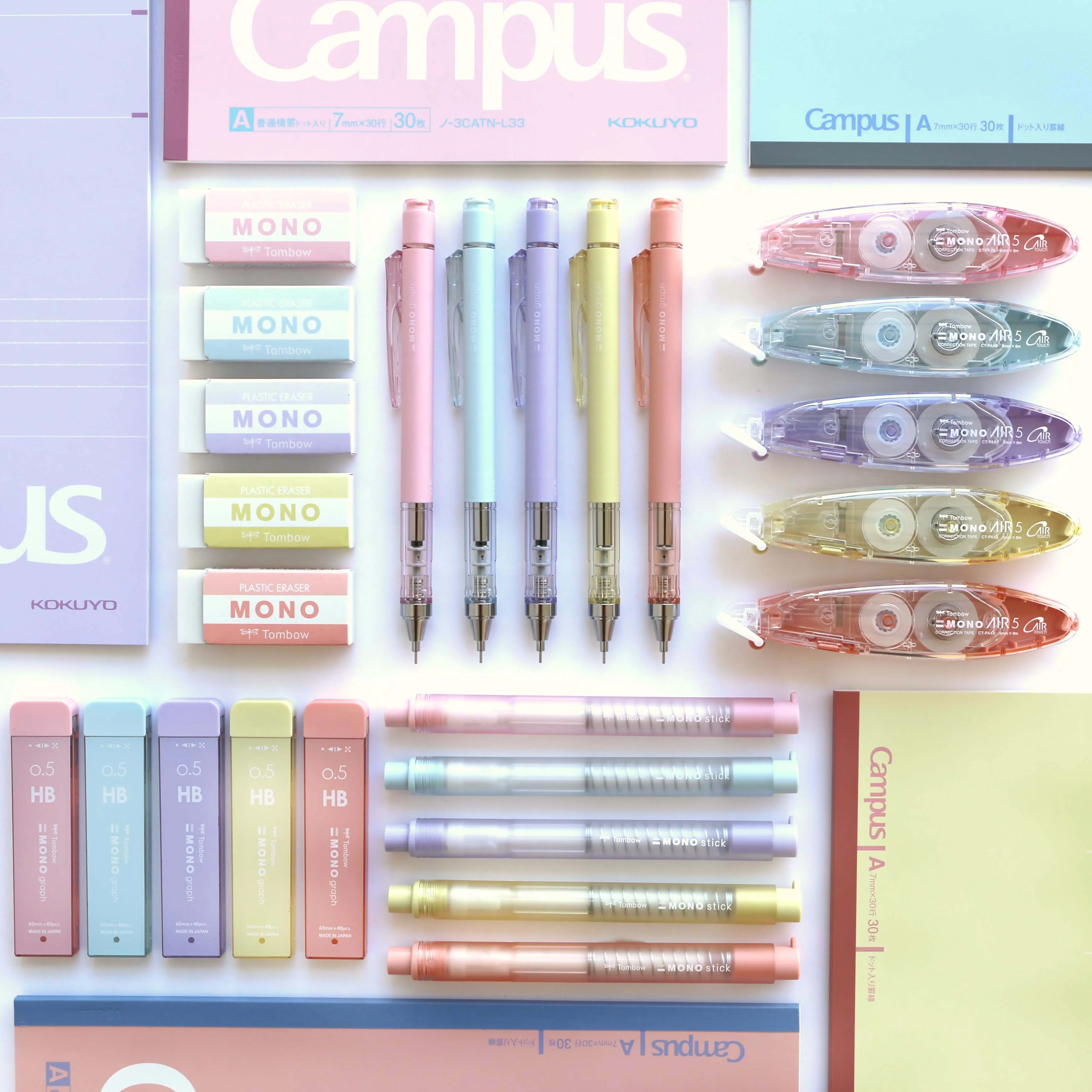 FOR TOMBOW STA-R3-MGHB 2022 limited color MONO pencil lead