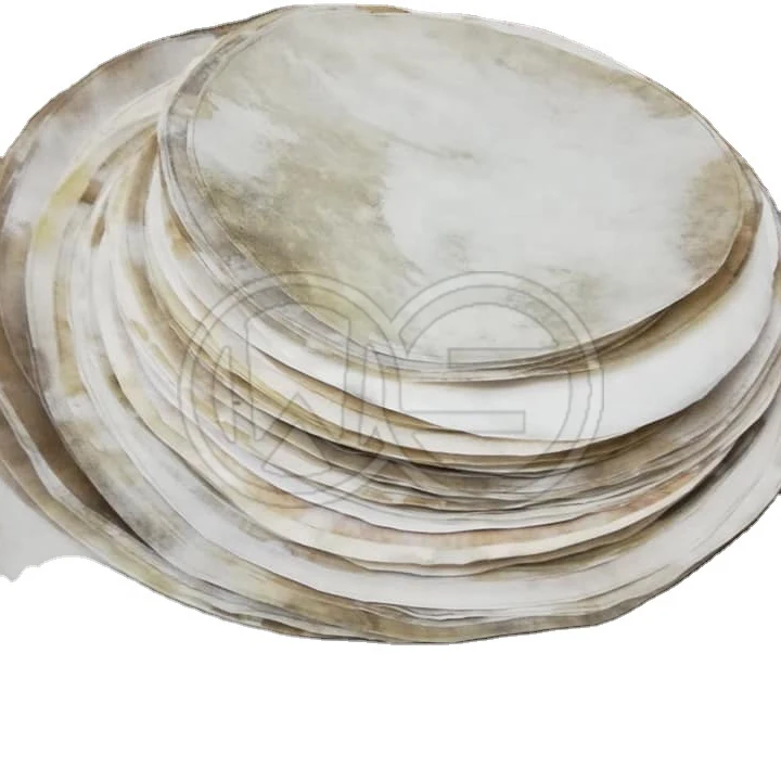 Головка барабана, головка из козьей кожи ручной работы, для тюнера, барабан всех размеров из козьей кожи