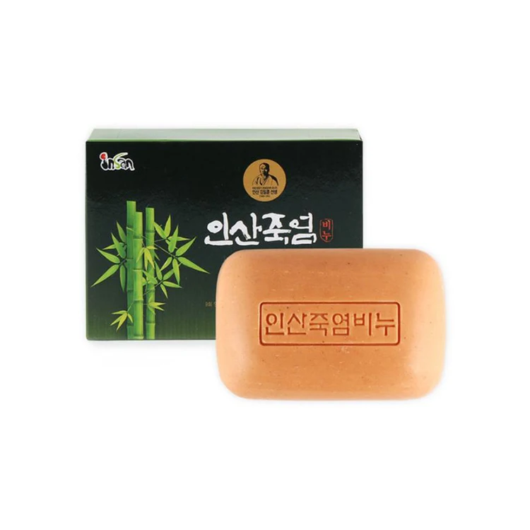 Korean Bamboo Salt Soap for Face Body Cleansing Insan Co., Ltd.