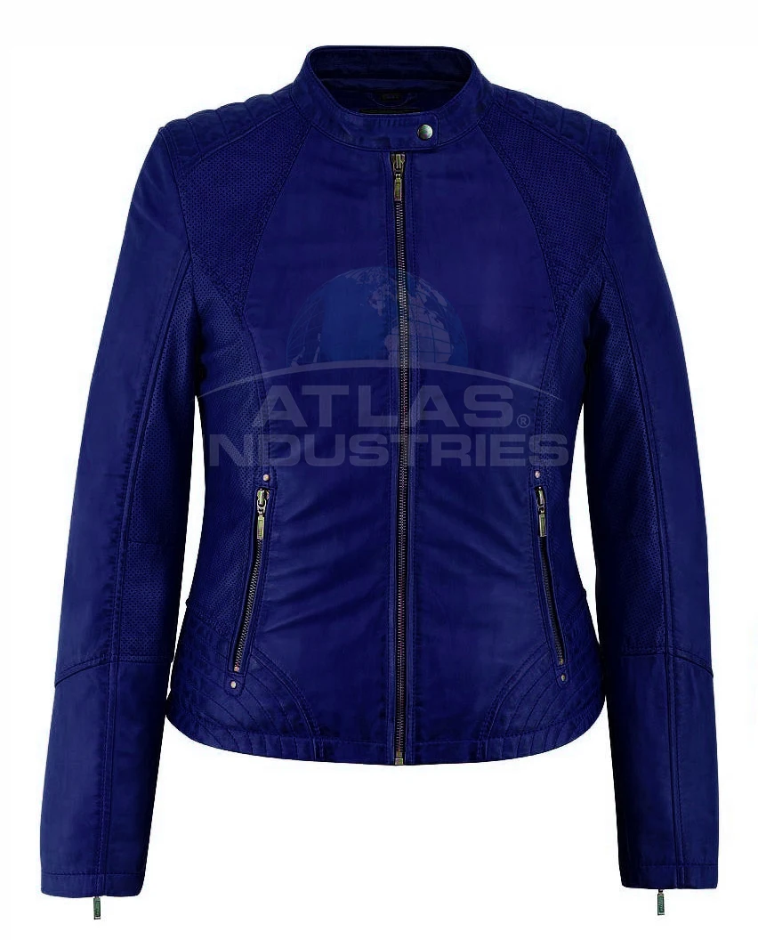 Куртка из натуральной овечьей кожи для женщин, от производителя, Куртка Из Высококачественной овечьей кожи с молниями и аксессуарами Ykk