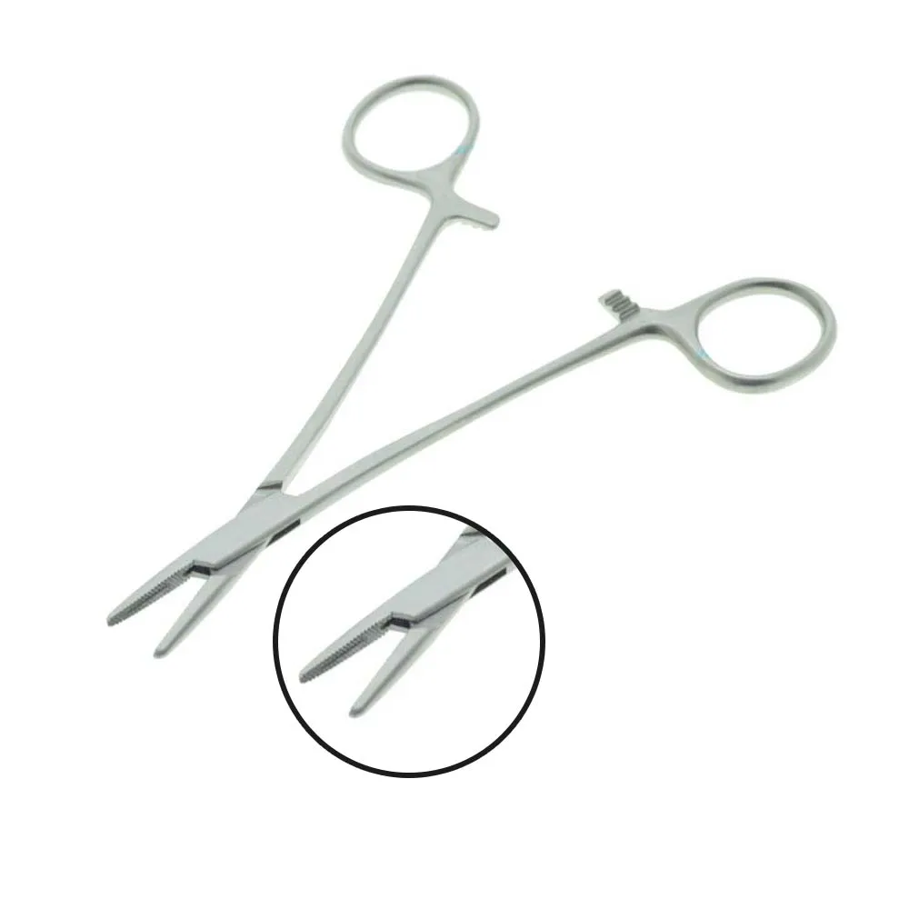 Needle Holder Stainless Steel Surgical Instruments With Tungsten Carbide Inserts