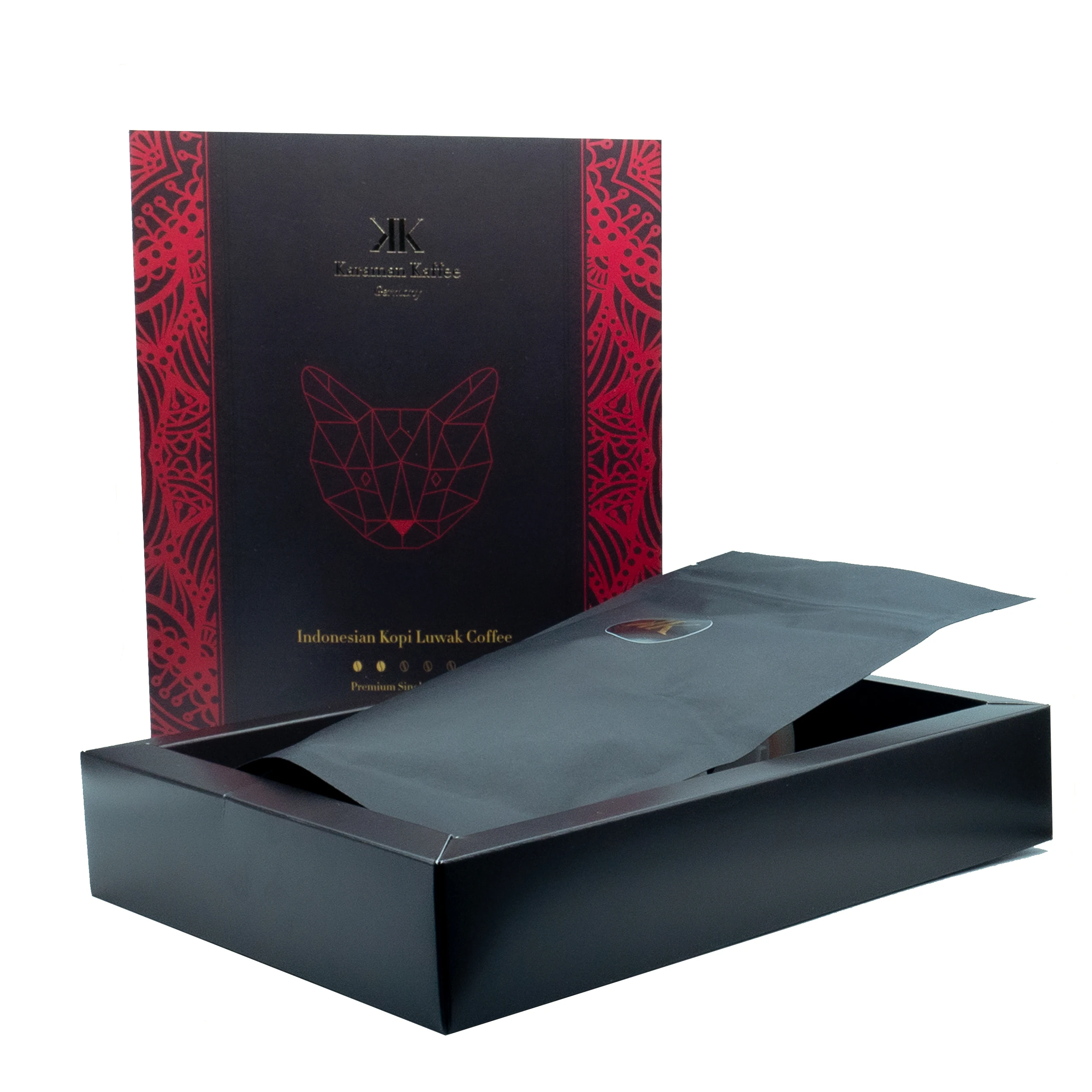 
Karaman Kaffee Germany - Indonesian Wild Kopi Luwak Gayo Grade1 Premium Roasted Beans Single Origin - Fair Coffee 