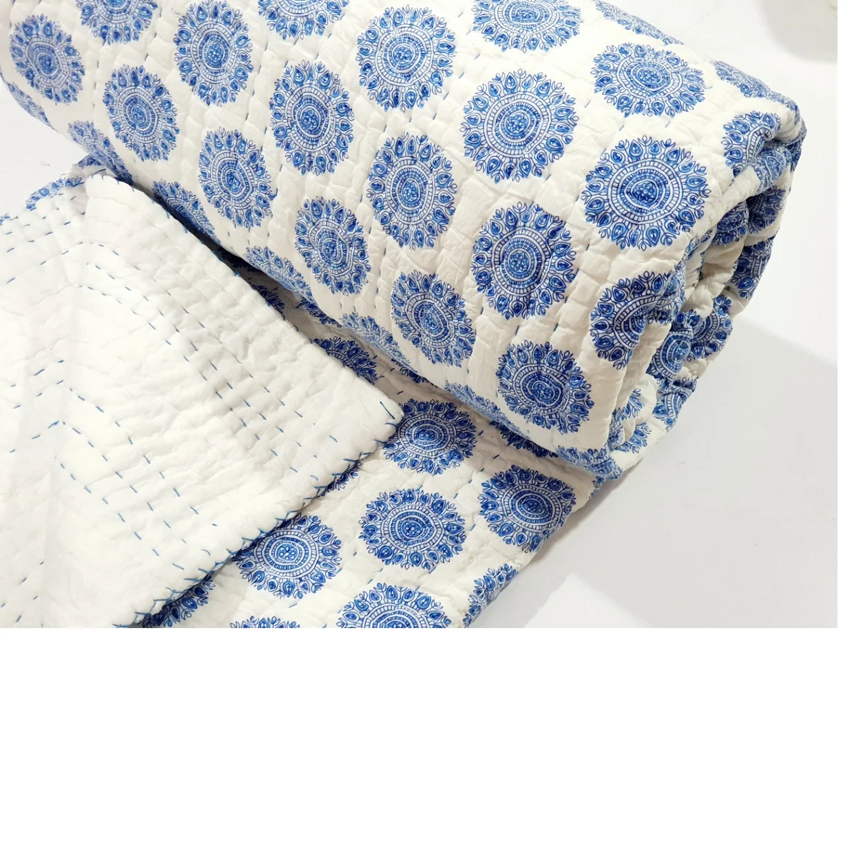 Изготовленные на заказ одеяла kantha из 100% хлопка подходят для